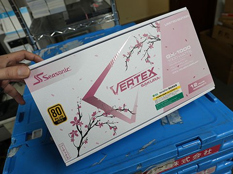 さくら① Seasonic VERTEX GX-1000 Special Edition Sakura 12102GXAFS