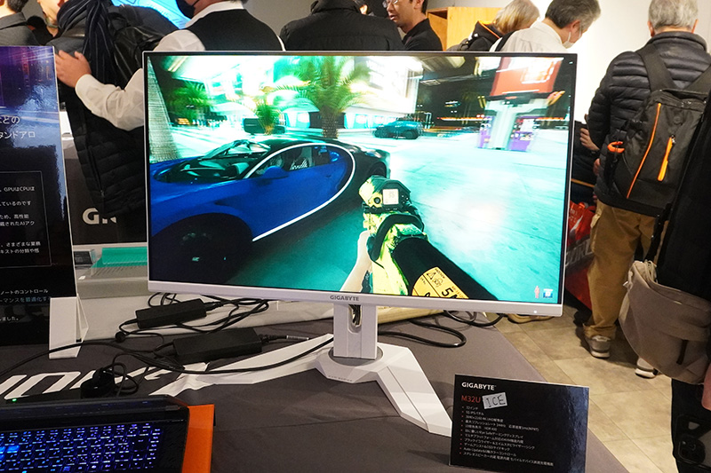 「M32U ICE」の試作機。