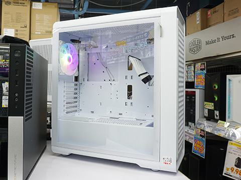 電源ケーブルが“裏配線”済みのPCケース「CUT593P」がFSPから