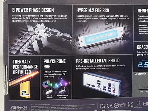 ASRockのAM4マザー「B550M Pro RS」が発売、白色を基調としたデザイン