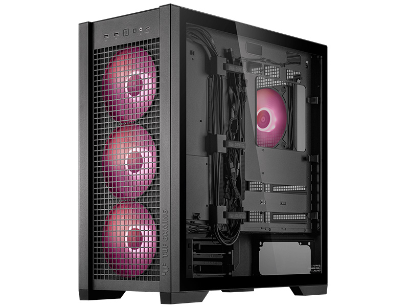 右サイドにガラスパネルを装着したイメージ