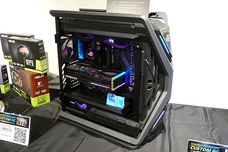 5月発売予定のROG Hyperion GR701 BTF Edition