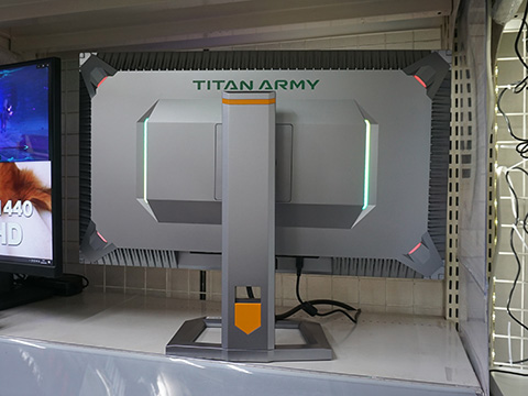 Titan Armyの安価なゲーミングモニターが4製品、27型/WQHDで27,800円