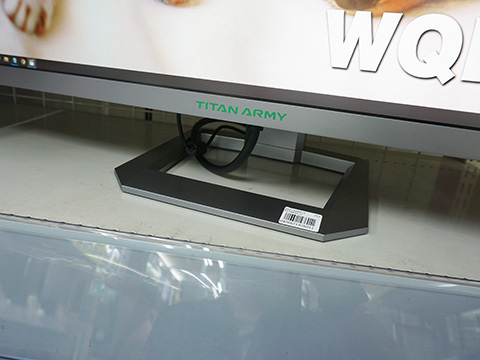 Titan Armyの安価なゲーミングモニターが4製品、27型/WQHDで27,800円