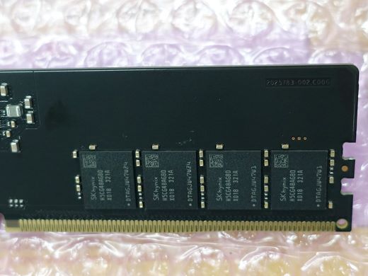ほぼ未使用）SanMax DDR5-5600 16GB×2メモリ動作確認済 SanMax SMD5-U32G88M-56B-D「Micron Edition」 SanMax DDR5