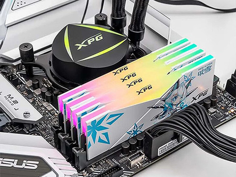 萌えキャラ入りのヒートシンクを搭載したDDR5-6400メモリが入荷