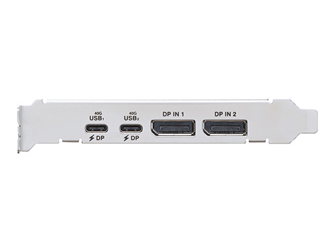 PCIe 4.0x4接続のUSB4カードがASUSから、Intel 700系マザー向け