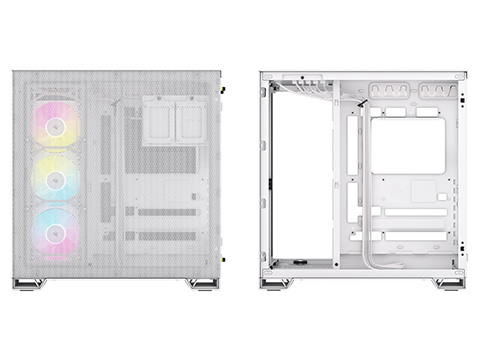 CORSAIRの新型ピラーレスケース「iCUE LINK 6500X RGB」「iCUE LINK