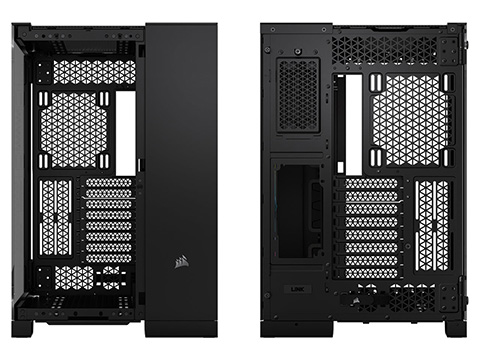 CORSAIRの新型ピラーレスケース「iCUE LINK 6500X RGB」「iCUE LINK