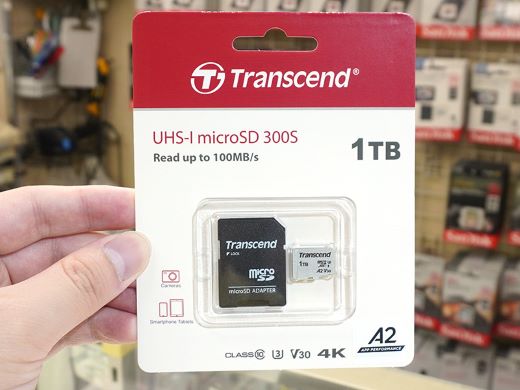 TranscendのmicroSDカード「USD300S」に1TBモデル、A2対応 - AKIBA PC