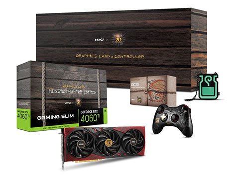 MSI×モンスターハンターコラボのPCパーツが近日発売、7日から予約