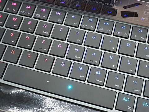 厚さ5.08mmの極薄メカニカルキーボード「Mistel AIRONE」が店頭入荷