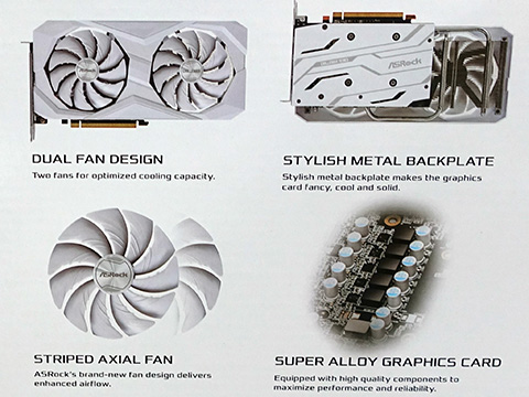 ASRockの真っ白なRadeon RX 6600が発売、デュアルファンクーラー