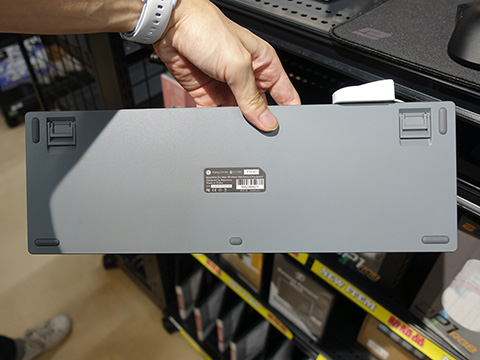 80%レイアウトの薄型メカニカルキーボード「Keychron K1 Max」が入荷