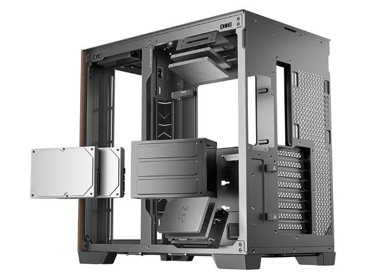 AntecのピラーレスPCケース「Constellation C8」に木製パネル採用
