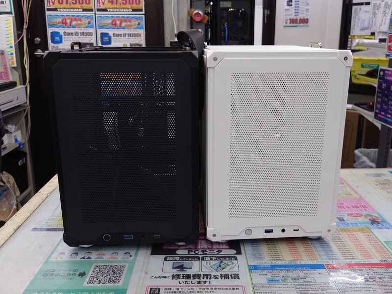 C6 Handle(写真左のブラックモデル)との比較