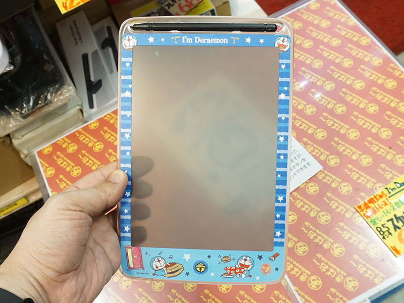 「アイムドラえもん インチスケルトンタブレット」