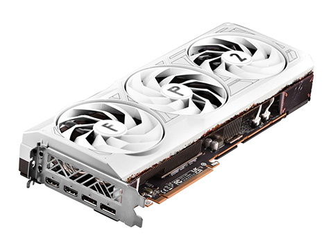 Frostpunk 2とコラボした白い「Radeon RX 7700 XT」がSAPPHIREから