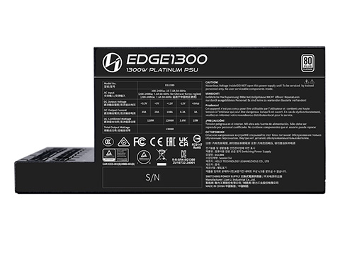 ユニークなL字デザインのLian Li製ATX 3.1電源「EDGE」が登場、USBハブ