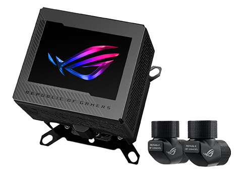 3.5インチ液晶搭載の本格水冷ブロック「ROG RYUJIN III WB」が発売