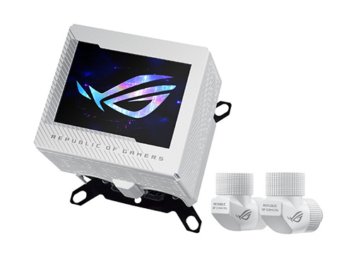 3.5インチ液晶搭載の本格水冷ブロック「ROG RYUJIN III WB」が発売