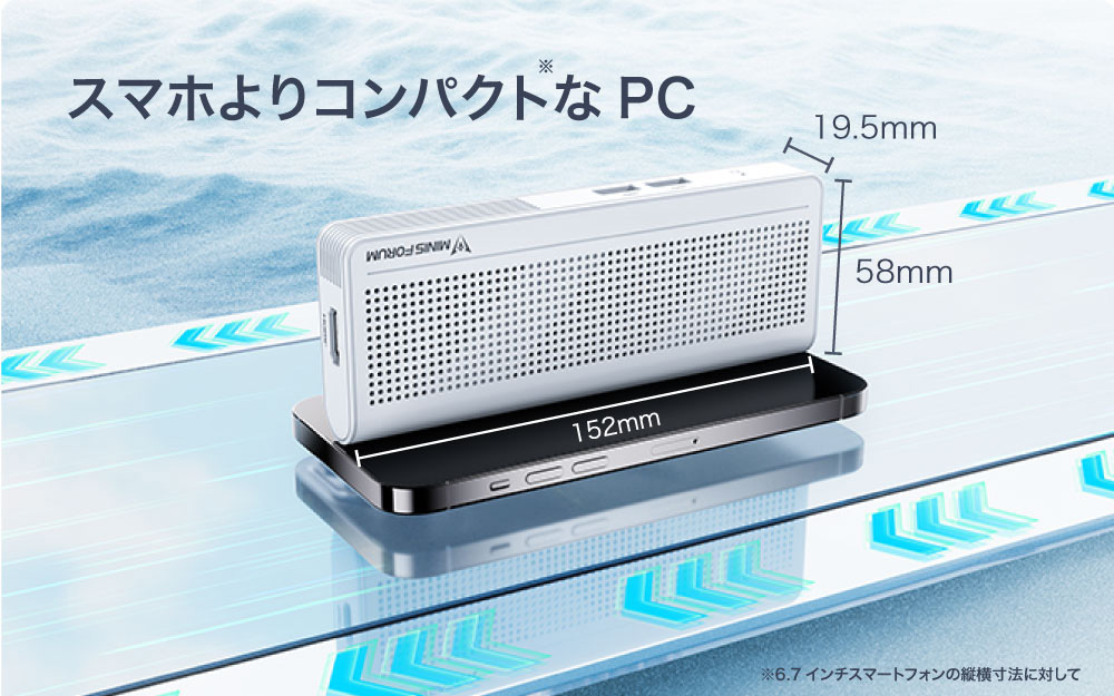 「MINISFORUM S100-WLP」