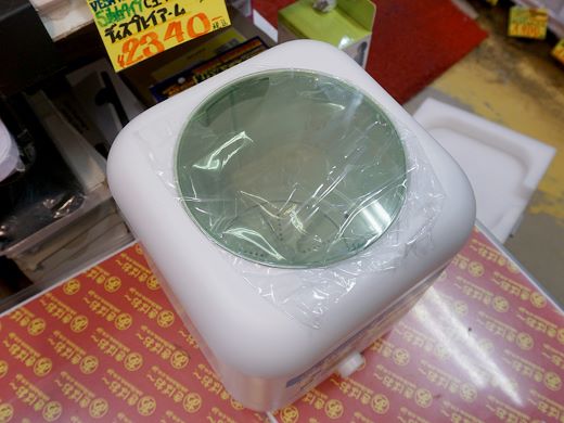 バッテリー内蔵で持ち運べる「充電式ミニ洗濯機」があきばお～に入荷