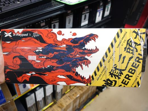 X-Raypad×イラストレーターコラボのキーキャップセット「Cerberus
