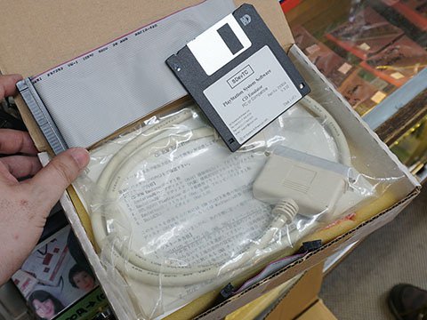 SONY DTL-H201A グラフィックスアーティストボード 初代PlayStationのISAバス用開発ボードが入荷、CD-ROM