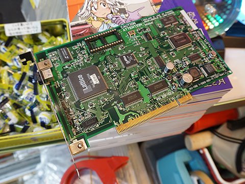 初代PlayStationのISAバス用開発ボードが入荷、CD-ROM