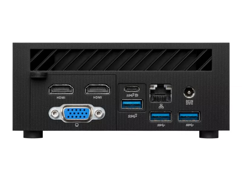 VGAポート部分は「Configurable Port」のため、標準では搭載されていない。