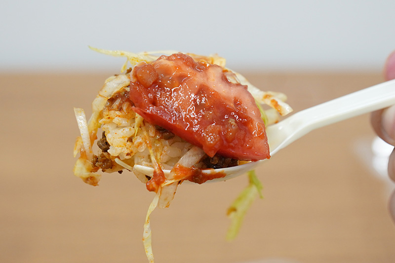 野菜もしっかり摂れるので意外とヘルシーなのかも？