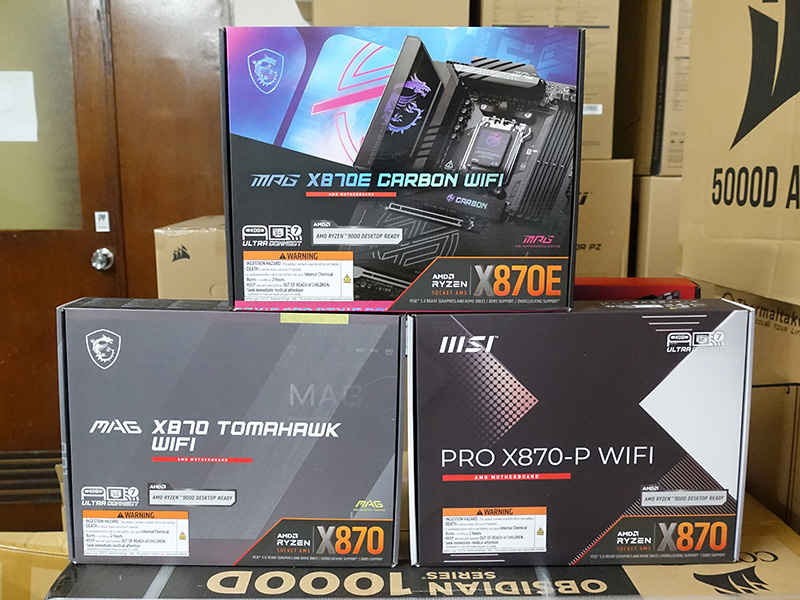 MSIの「AMD X870E」「AMD X870」搭載マザーボード