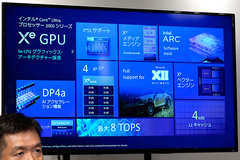 Xe-LPGアーキテクチャ採用でさらに高性能化した内蔵GPU
