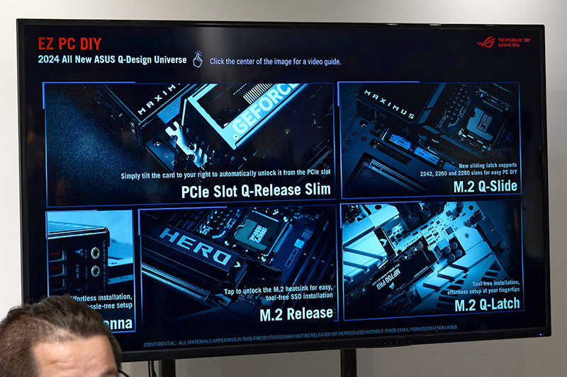 PCIeスロットやM.2スロットに設けられた「EZ PC DIY」の仕組み