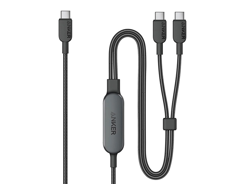 「Anker USB-C ＆ USB-C ケーブル (2-in-1, 140W) 1.2m」