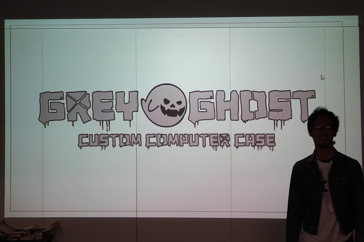 GreyGhostCCC(GreyGhos Custom Computer Case)のじーま氏。