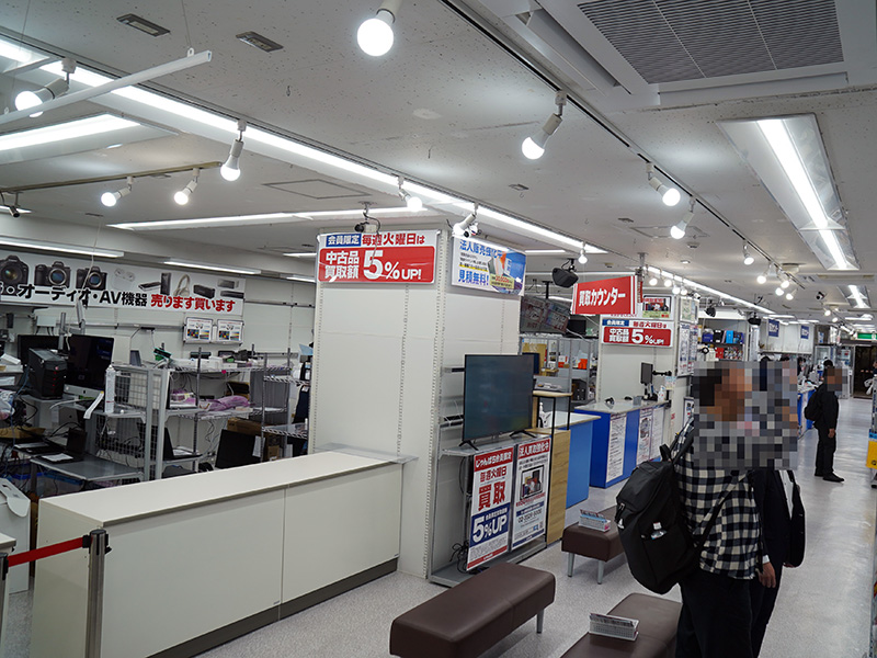 販売・買取カウンターも拡大した模様