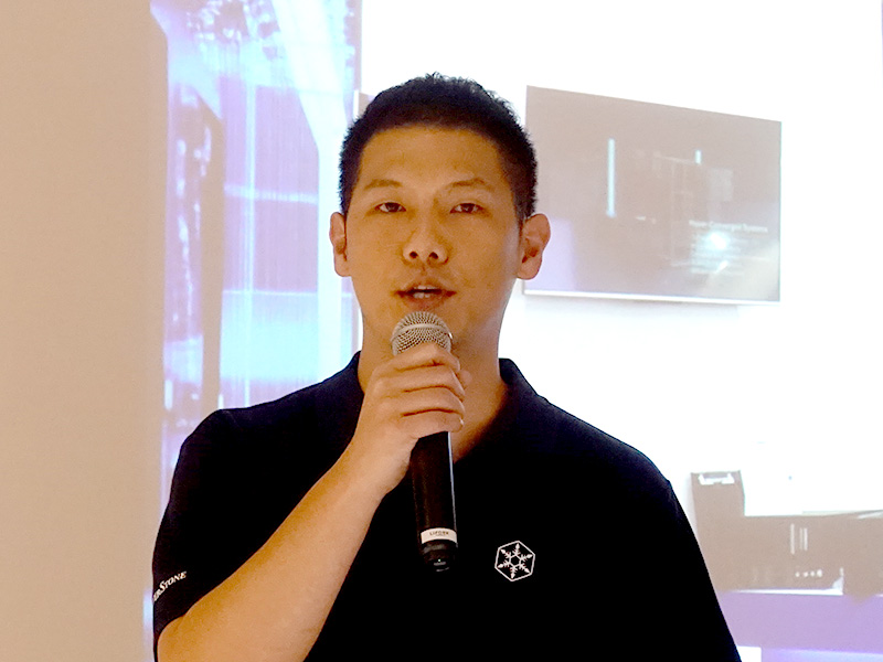 SilverStoneのShawn Shou氏(Marketing/PR Specialist)による製品紹介も行われた