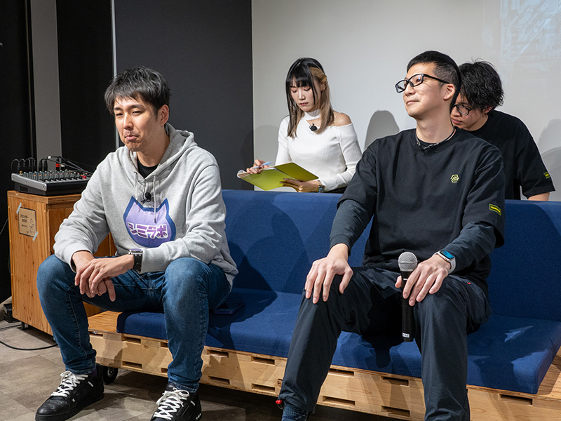 今回のイベントへ出演するために来日したMSI台湾本社のBobby Yuan氏（写真右）