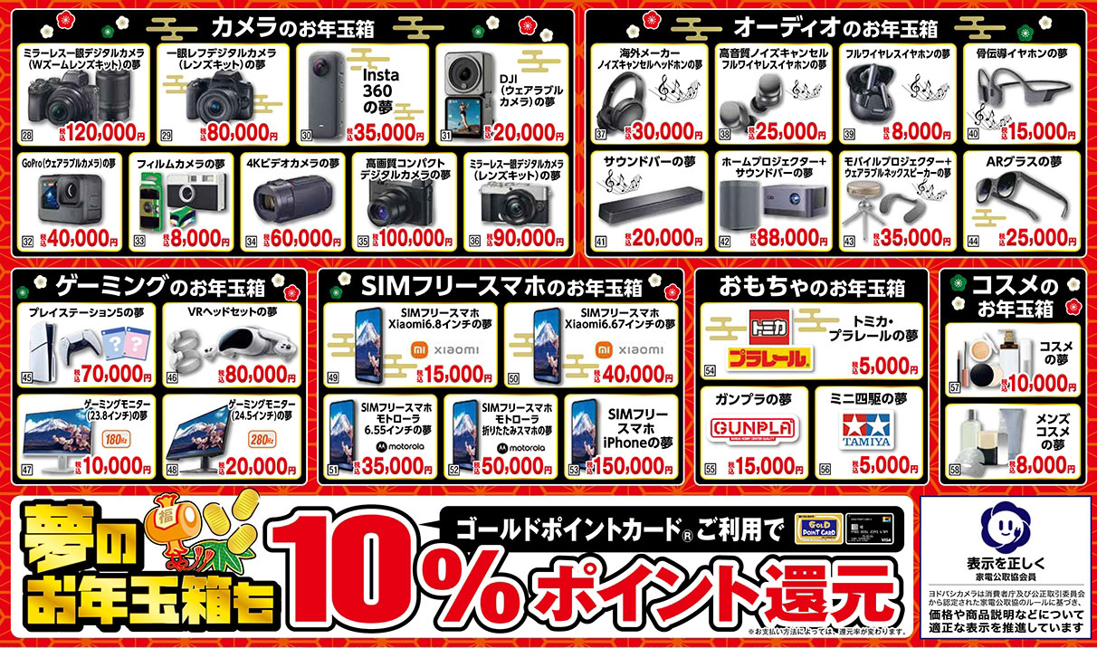 ヨドバシカメラマルチメディアAkibaのチラシ