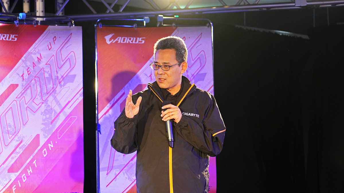 日本ギガバイト プロダクトリーダーの川村直裕氏