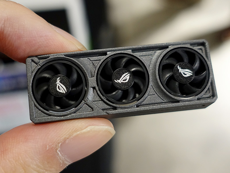 キーキャップのファンも回せる