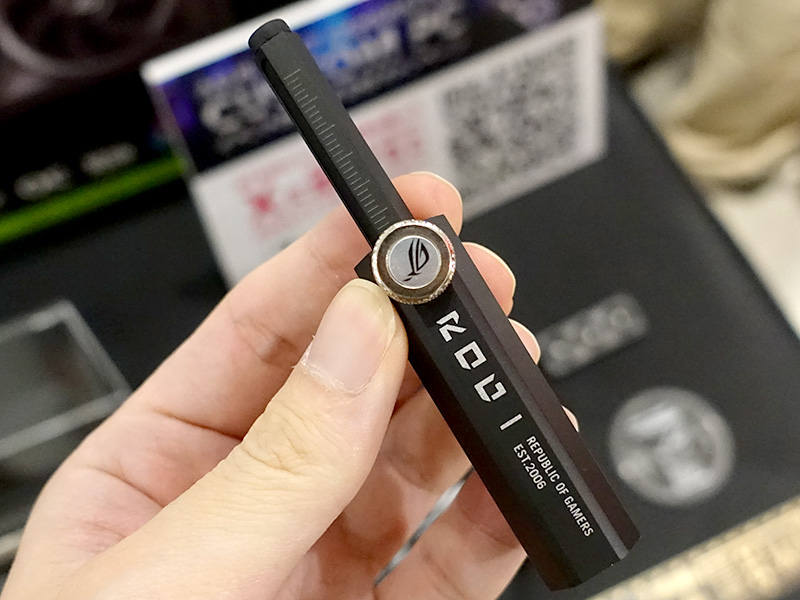 キーキャップのファンも回せる