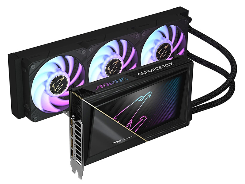 「AORUS GeForce RTX 5090 XTREME WATERFORCE 32G」