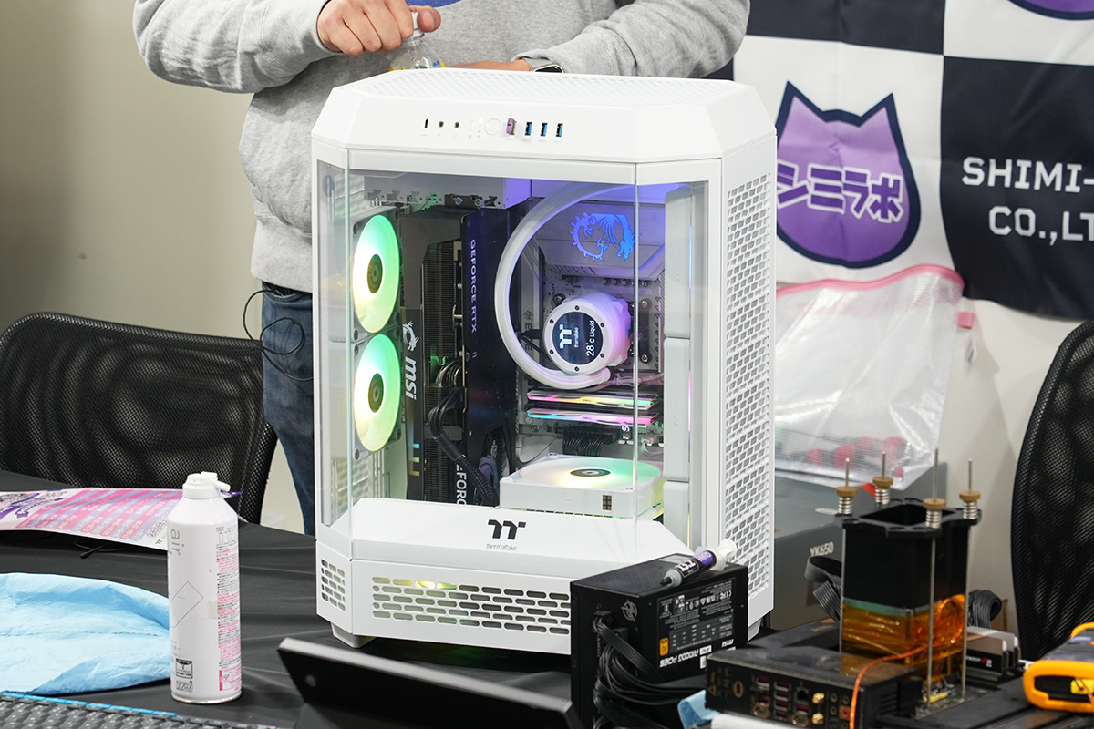 The Tower 600を使ったデモPC