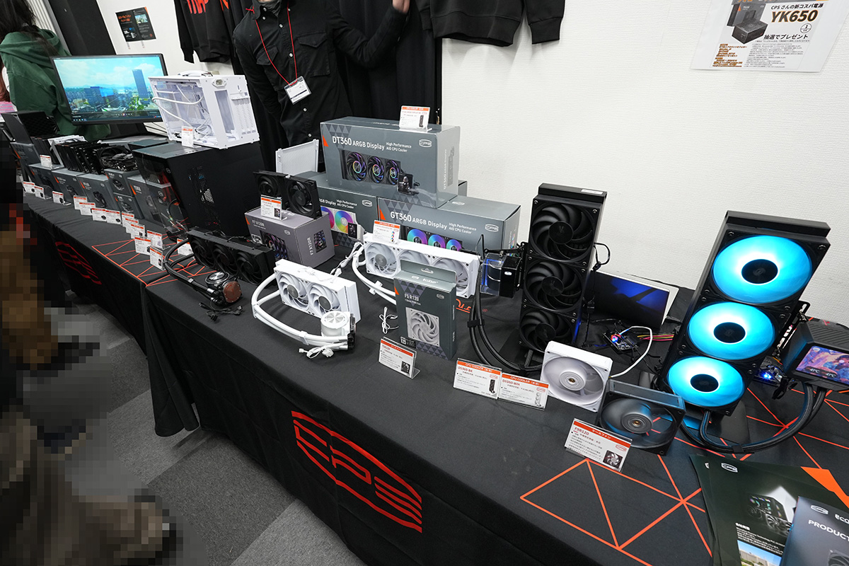 CPUの展示ブース