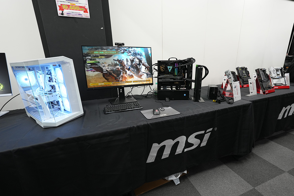 MSIの展示ブース