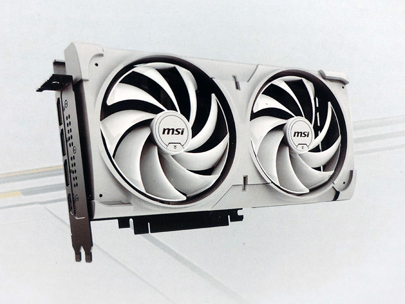 「GeForce RTX 5070 12G VENTUS 2X OC WHITE」
