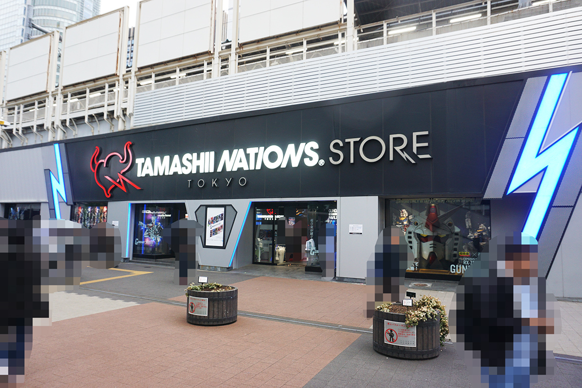 TAMASHII NATIONS STORE TOKYO(3月29日撮影)